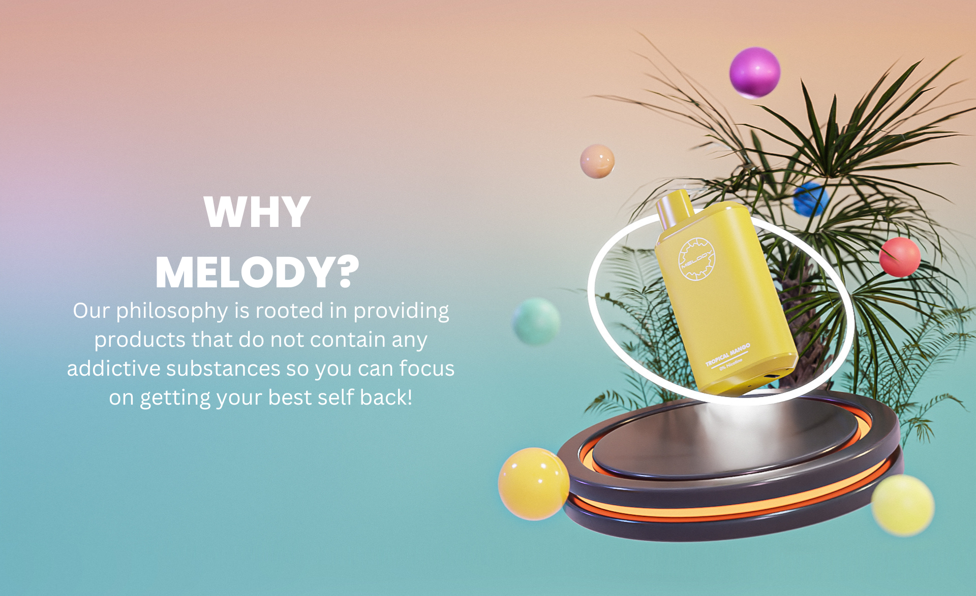 Try Melody - Shop 2023 Nicotine-Free Diffusers